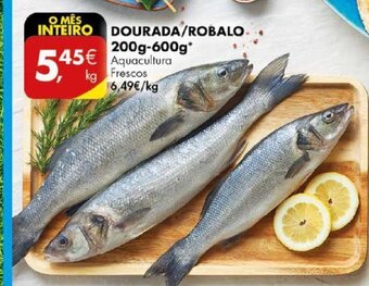 Pingo Doce Dourada /Robalo 200g-600g promoção