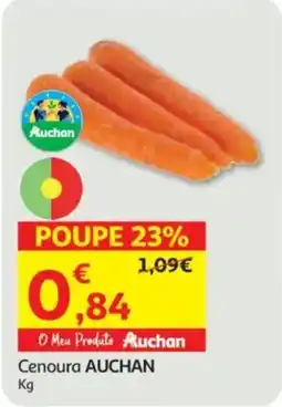 Auchan Cenoura AUCHAN promoção