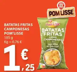 E.Leclerc Batatas fritas camponesas pom'lisse promoção