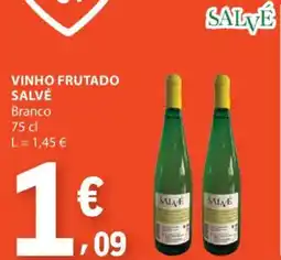 E.Leclerc Vinho frutado salvé promoção