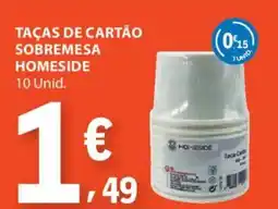 E.Leclerc Taças de cartão sobremesa homeside promoção