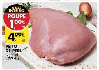 Pingo Doce Peito de Peru promoção