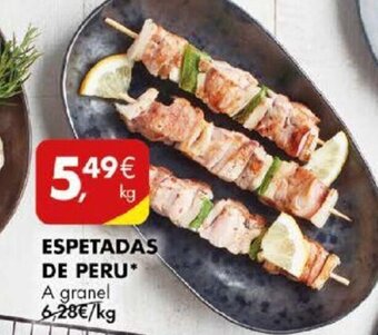 Pingo Doce Espetadas de Peru promoção