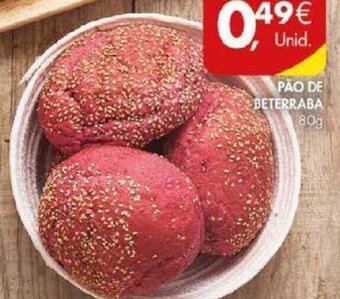 Pingo Doce Pão de Beterraba 80g promoção