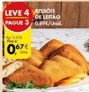 Pingo Doce Rissóis de Leitão promoção