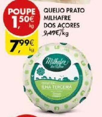 Pingo Doce Queijo Prato Milhafre dos Açores promoção