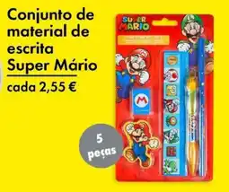 TEDi Conjunto de material de escrita Super Mário promoção