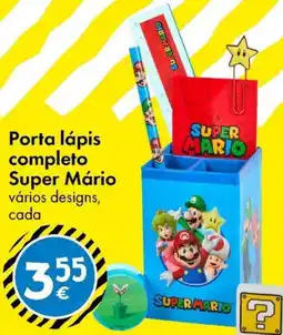 TEDi Porta lápis completo Super Mário promoção