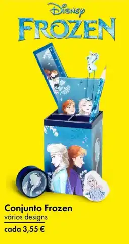 TEDi Conjunto Frozen vários designs promoção