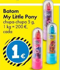 TEDi Batom My Little Pony chupa-chupa promoção