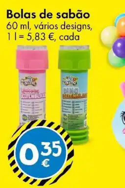 TEDi Bolas de sabão promoção