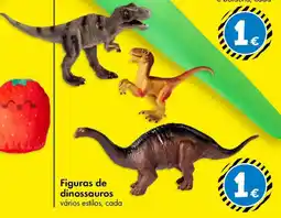TEDi Figuras de dinossauros promoção