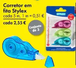 TEDi Corretor em fita Stylex promoção