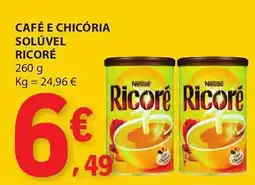 E.Leclerc Café e chicória solúvel ricoré promoção