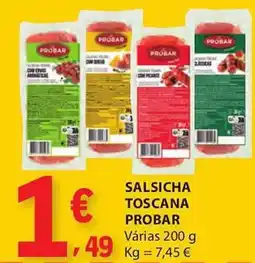 E.Leclerc Salsicha toscana probar promoção