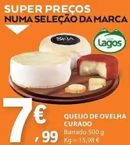 E.Leclerc Queijo de ovelha curado promoção