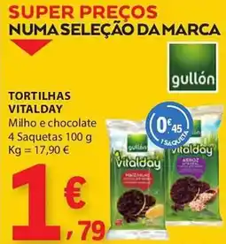 E.Leclerc Gullón tortilhas vitalday promoção