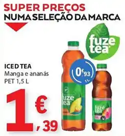 E.Leclerc Fuze tea iced tea promoção