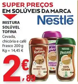 E.Leclerc Mistura solúvel tofina promoção