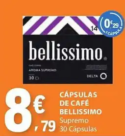 E.Leclerc Cápsulas de café bellissimo promoção