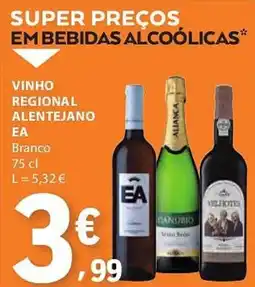 E.Leclerc Vinho regional alentejano Ea promoção