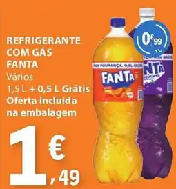 E.Leclerc Refrigerante com gás fanta promoção