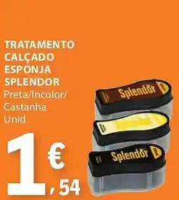 E.Leclerc Tratamento calçado esponja splendor promoção
