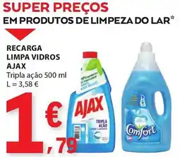 E.Leclerc Recarga limpa vidros ajax promoção