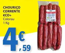 E.Leclerc Chouriço corrente €co+ promoção