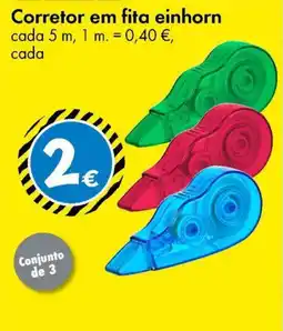 TEDi Corretor em fita einhorn promoção