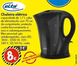 TEDi Chaleira elétrica promoção