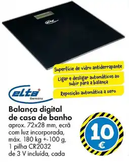 TEDi Balança digital de casa de banho promoção