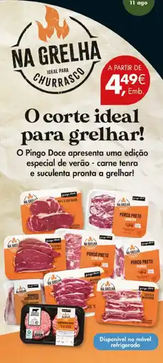 Pingo Doce Na Grelha churrasco promoção