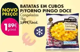 Pingo Doce Batatas em cubos p/forno pingo doce promoção