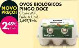 Pingo Doce Ovos biológicos pingo doce promoção