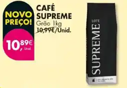 Pingo Doce Café supreme promoção