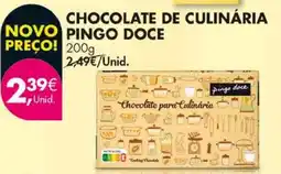 Pingo Doce Chocolate de culinária pingo doce promoção
