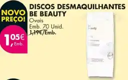 Pingo Doce Discos desmaquilhantes be beauty promoção