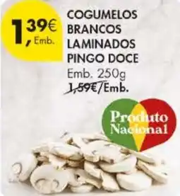 Pingo Doce Cogumelos brancos laminados pingo doce promoção