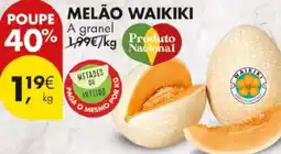 Pingo Doce Melão waikiki a granel promoção