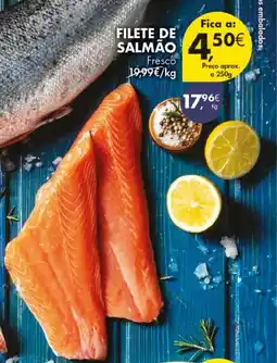 Pingo Doce Filete de salmão promoção