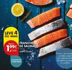 Pingo Doce Tranche de salmao promoção