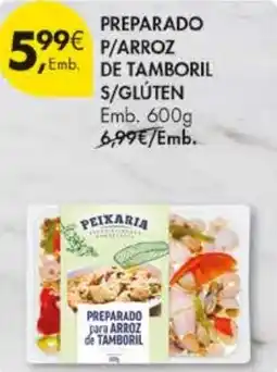 Pingo Doce Preparado p/arroz de tamboril s/glúten promoção