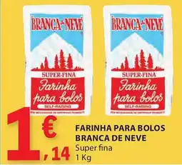 E.Leclerc Farinha para bolos branca de neve super fina promoção