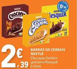 E.Leclerc Barras de cereais nestlé promoção