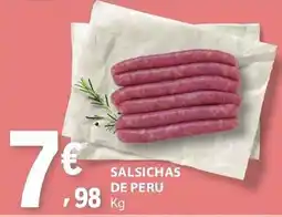 E.Leclerc Salsichas de peru promoção
