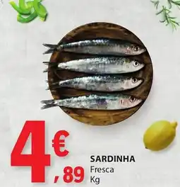 E.Leclerc Sardinha fresca promoção