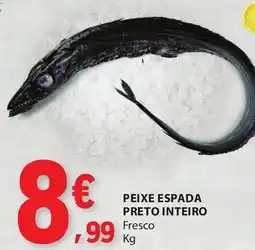 E.Leclerc Peixe espada preto inteiro fresco promoção
