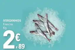 E.Leclerc Verdinhos frescos promoção