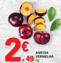 E.Leclerc Ameixa vermelha promoção
